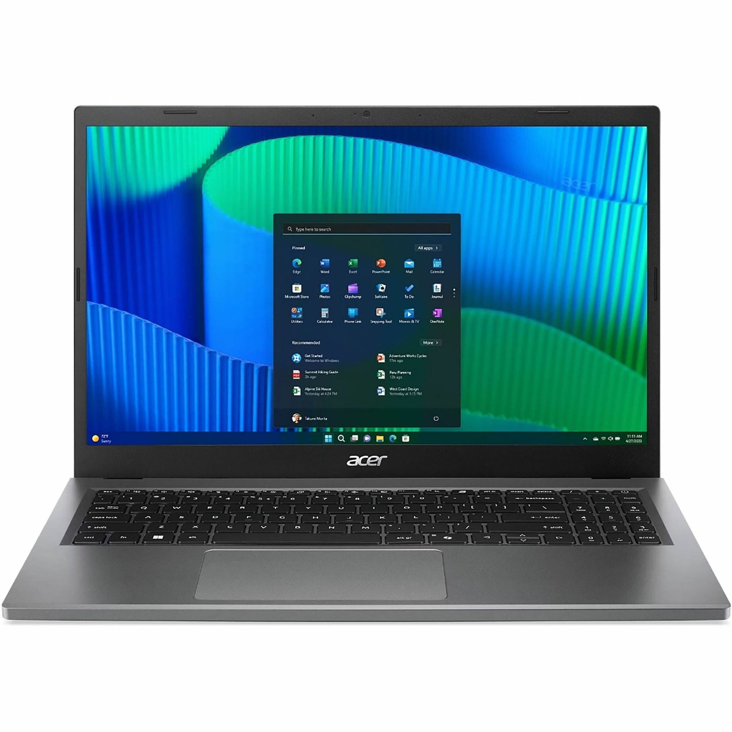 Main Image for Acer Extensa 15 215-24 EX215-24-R7U5 15.6" Notebook - Full HD - 60 Hz - AMD Ryzen 3 7320U - 8 GB - 256 GB SSD - English Keyboard - Iron