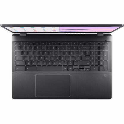 Alternate-Image2 Image for Acer Chromebook Plus 515 CBE595-2 CBE595-2-57ME 15.6" Chromebook - Full HD - 60 Hz - Intel Core 5 120U - 16 GB - 256 GB SSD - English (US) Keyboard - Iron