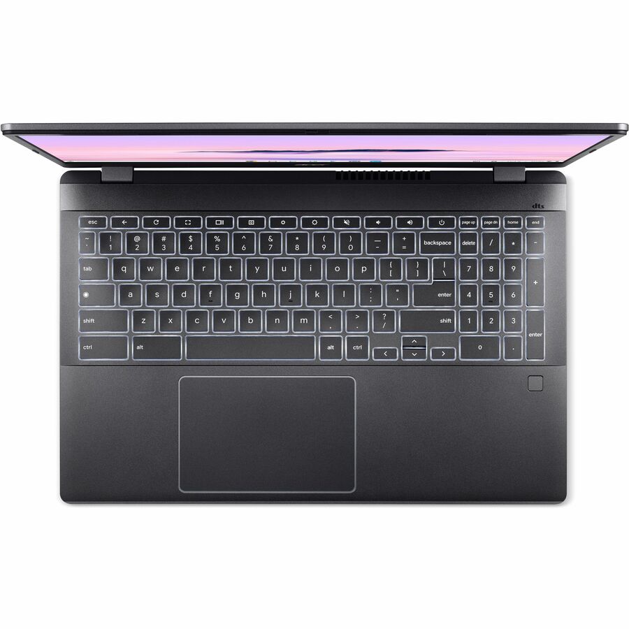 Alternate-Image1 Image for Acer Chromebook Plus 515 CBE595-2T CBE595-2T-58CT 15.6" Touchscreen Chromebook - Full HD - 60 Hz - Intel Core 5 120U - 16 GB - 256 GB SSD - English (US) Keyboard - Iron