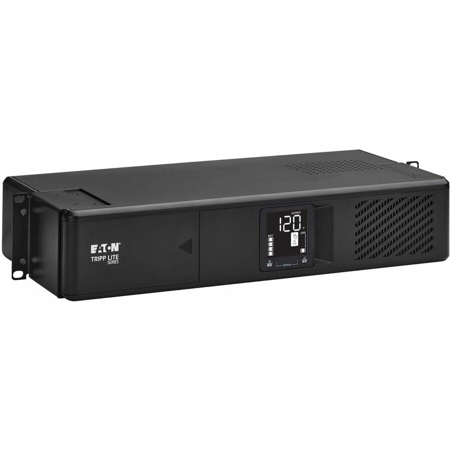 Alternate-Image1 Image for Eaton Tripp Lite Series 750VA 475W 120V Line-Interactive Cloud-Connected UPS with Remote Monitoring - 8 NEMA 5-15R Outlets (Surge and Battery Backup), LCD, 5-15P Plug, 2U Rack/Tower