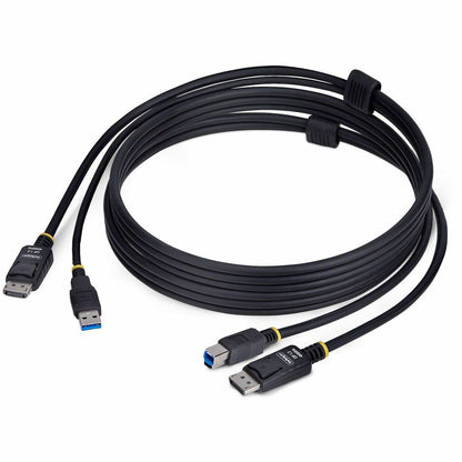 Main Image for StarTech.com 6ft (1.8m) DisplayPort and USB 5Gbps KVM Cable, 4K 60Hz, Universally Compatible DP 1.2/USB 3.0 Combo Cable for KVM Switches