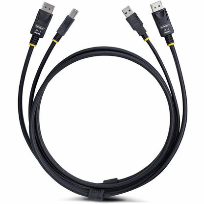 Alternate-Image4 Image for StarTech.com 6ft (1.8m) DisplayPort and USB 5Gbps KVM Cable, 4K 60Hz, Universally Compatible DP 1.2/USB 3.0 Combo Cable for KVM Switches