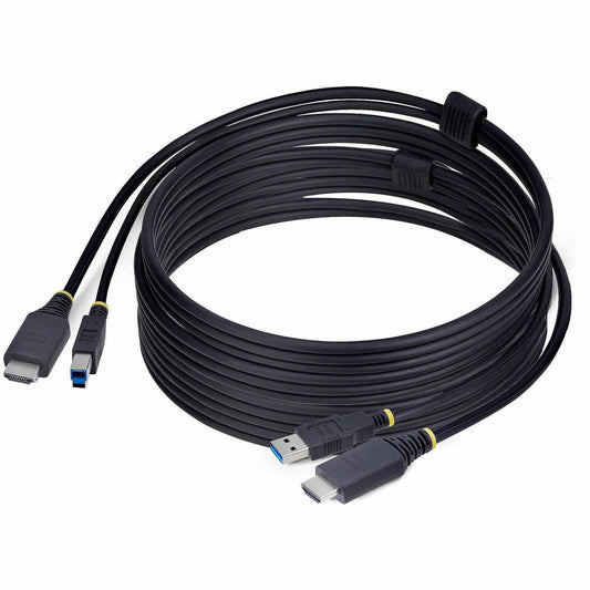Main Image for StarTech.com 10ft (3m) HDMI and USB 5Gbps KVM Cable, Up to 4K 60Hz, HDMI 2.0 and USB Combo Cable for KVM Switch