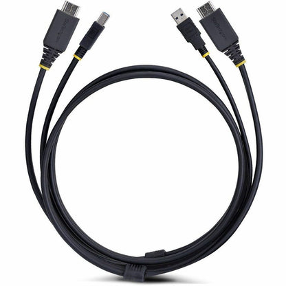 Alternate-Image4 Image for StarTech.com 10ft (3m) HDMI and USB 5Gbps KVM Cable, Up to 4K 60Hz, HDMI 2.0 and USB Combo Cable for KVM Switch