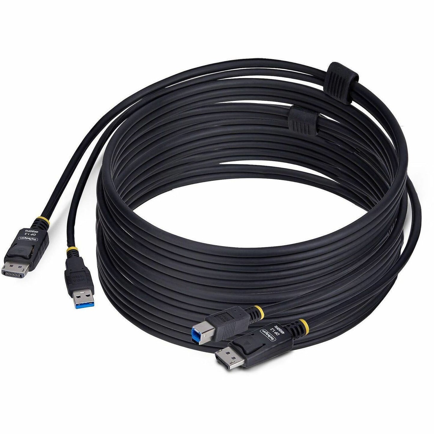 Main Image for StarTech.com 10ft (3m) DisplayPort and USB 5Gbps KVM Cable, 4K 60Hz, Universally Compatible DP 1.2/USB 3.0 Combo Cable for KVM Switches