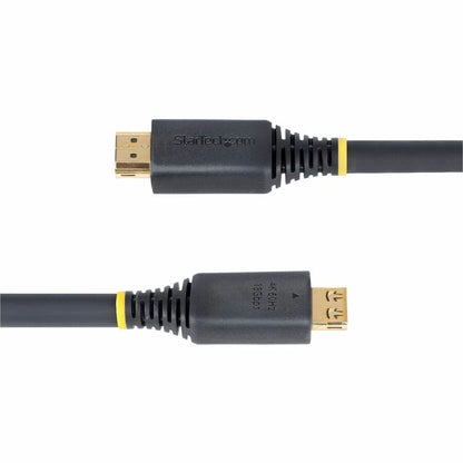 Alternate-Image3 Image for StarTech.com 20ft (6.1m) High Speed HDMI Cable with Gripping Connectors, 4K 60Hz/1440p 144Hz 18Gbps, UHD HDMI Cord, TPE Jacket