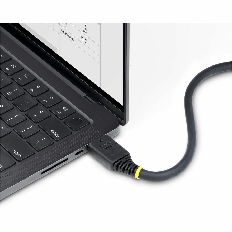 Alternate-Image5 Image for StarTech.com 20ft (6.1m) High Speed HDMI Cable with Gripping Connectors, 4K 60Hz/1440p 144Hz 18Gbps, UHD HDMI Cord, TPE Jacket