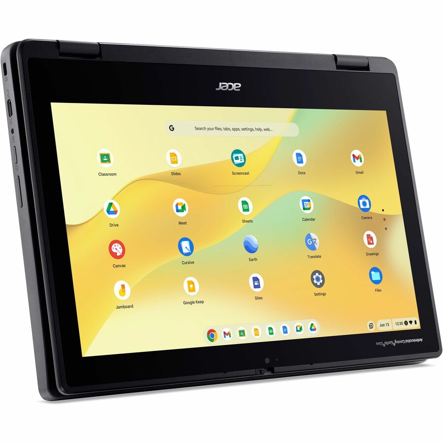 Alternate-Image3 Image for Acer Chromebook Spin 311 R724T R724T-K116 11.6" Touchscreen Convertible 2 in 1 Chromebook - HD - 60 Hz - MediaTek MT8 MT8186TV/AZA - 4 GB - 32 GB Flash Memory - English (US) Keyboard - Black