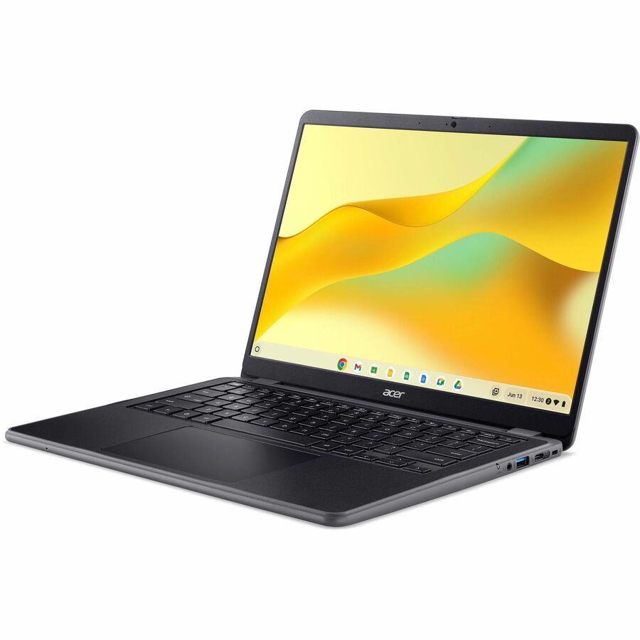Alternate-Image1 Image for Acer Chromebook 514 C937T C937T-C5YX 14" Touchscreen Chromebook - WUXGA - 60 Hz - Intel N-Series N150 - 8 GB - 64 GB Flash Memory - English (US) Keyboard - Black