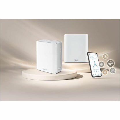 Alternate-Image5 Image for Asus ZenWiFi BT8 BT8(W-3-PK) Wi-Fi 7 IEEE 802.11 a/b/g/n/ac/ax/be Ethernet Wireless Router