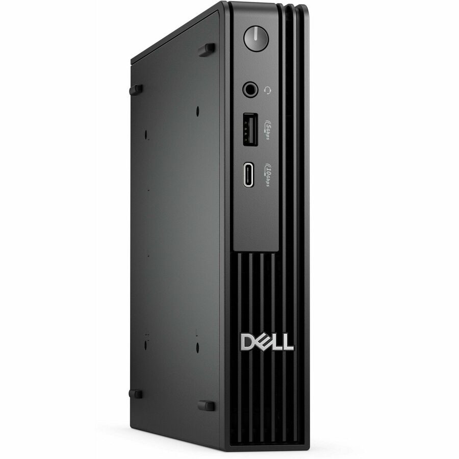 Alternate-Image1 Image for Dell Pro Micro QCM1250 Desktop Computer - Intel Core Ultra 5 235T - 16 GB - 256 GB SSD - Micro PC - Black