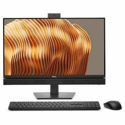 Front Image for Dell Pro 24 QC24251 All-in-One Computer - Intel Core i5 14th Gen i5-14500T - 8 GB - 256 GB SSD - 23.8" Full HD Touchscreen - Desktop - Dark Gray