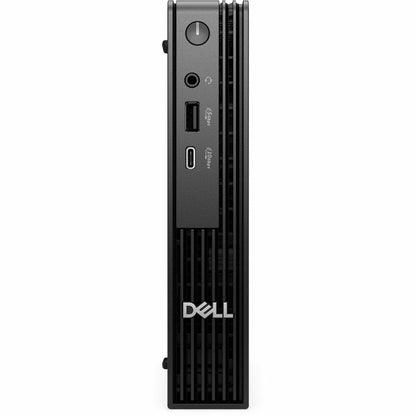 Front Image for Dell Pro Micro QCM1255 Desktop Computer - AMD Ryzen 5 PRO 8500GE - 16 GB - 512 GB SSD - Micro PC