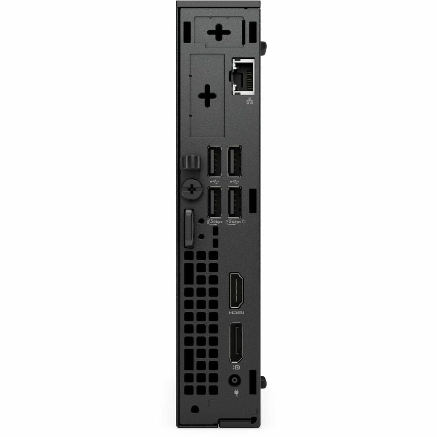 Rear Image for Dell Pro Micro QCM1255 Desktop Computer - AMD Ryzen 5 PRO 8500GE - 16 GB - 512 GB SSD - Micro PC