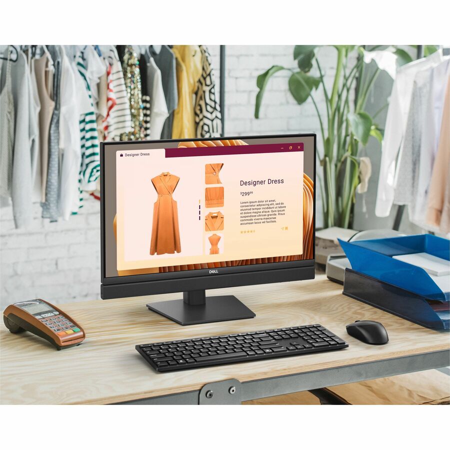 Alternate-Image8 Image for Dell Pro 24 QC24251 All-in-One Computer - Intel Core Ultra 5 235T - 16 GB - 512 GB SSD - 23.8" Full HD - Desktop - Dark Gray