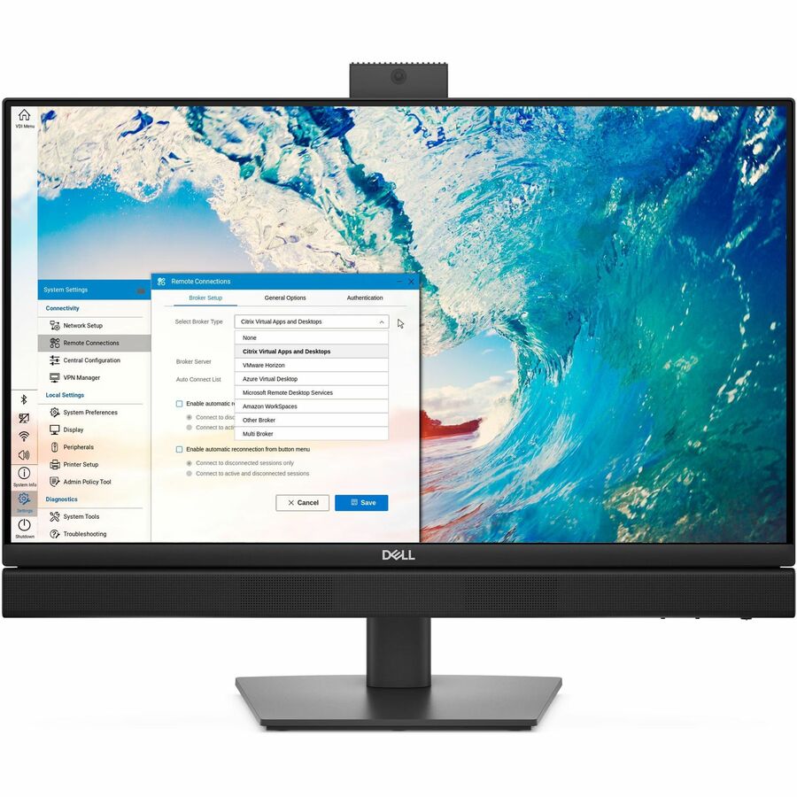 Alternate-Image4 Image for Dell Pro 24 QC24251 All-in-One Computer - Intel Core Ultra 5 235T - 16 GB - 512 GB SSD - 23.8" Full HD - Desktop - Dark Gray