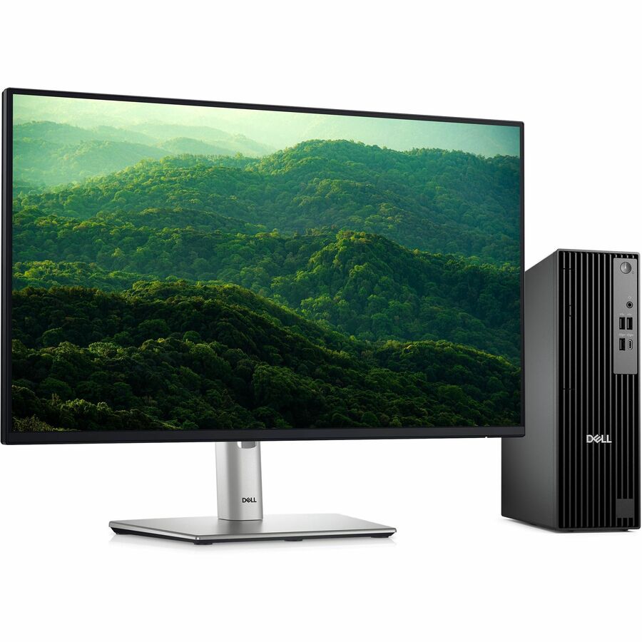 Alternate-Image2 Image for Dell Pro QCS1255 Desktop Computer - AMD Ryzen 5 8500G - 8 GB - 256 GB SSD - Slim PC - Standard Black