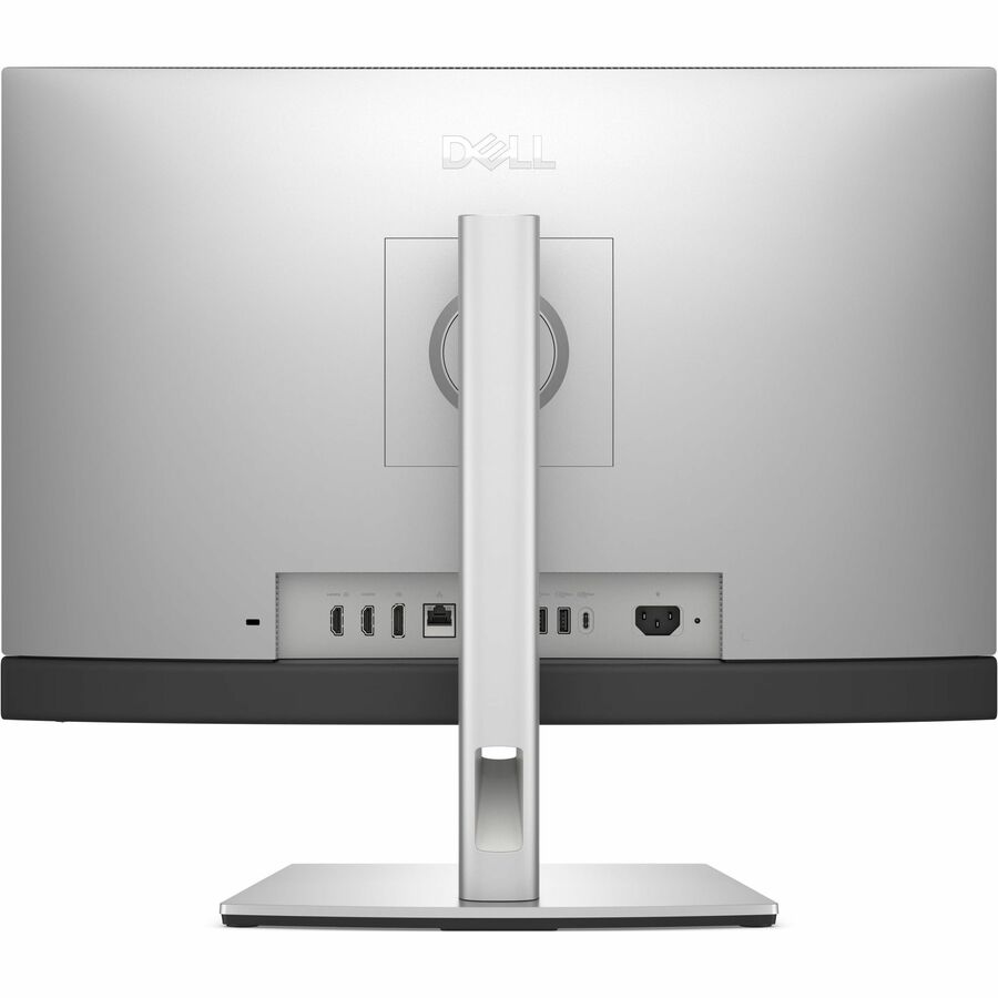 Rear Image for Dell Pro 24 QB24250 All-in-One Computer - Intel Core Ultra 7 265 - vPro Technology - 32 GB - 512 GB SSD - 23.8" Full HD Touchscreen - Desktop - Silver