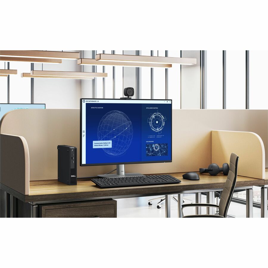 Life-Style Image for Dell Pro Micro QCM1250 Desktop Computer - Intel Core Ultra 7 265T - vPro Technology - 32 GB - 512 GB SSD - Micro PC