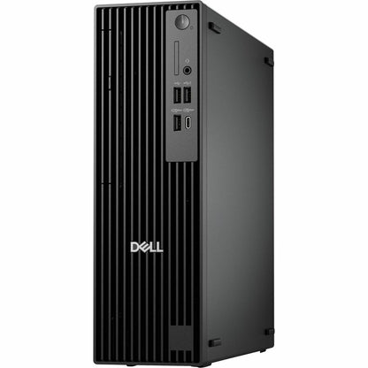 Left Image for Dell Pro Slim Plus QBS1250 Desktop Computer - Intel Core Ultra 7 265 - 16 GB - 512 GB SSD - Slim PC - Standard Black