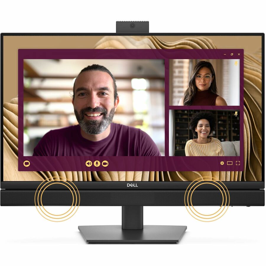 Alternate-Image7 Image for Dell Pro 24 QC24251 All-in-One Computer - Intel Core i3 14th Gen i3-14100T - 8 GB - 256 GB SSD - 23.8" Full HD - Desktop - Dark Gray