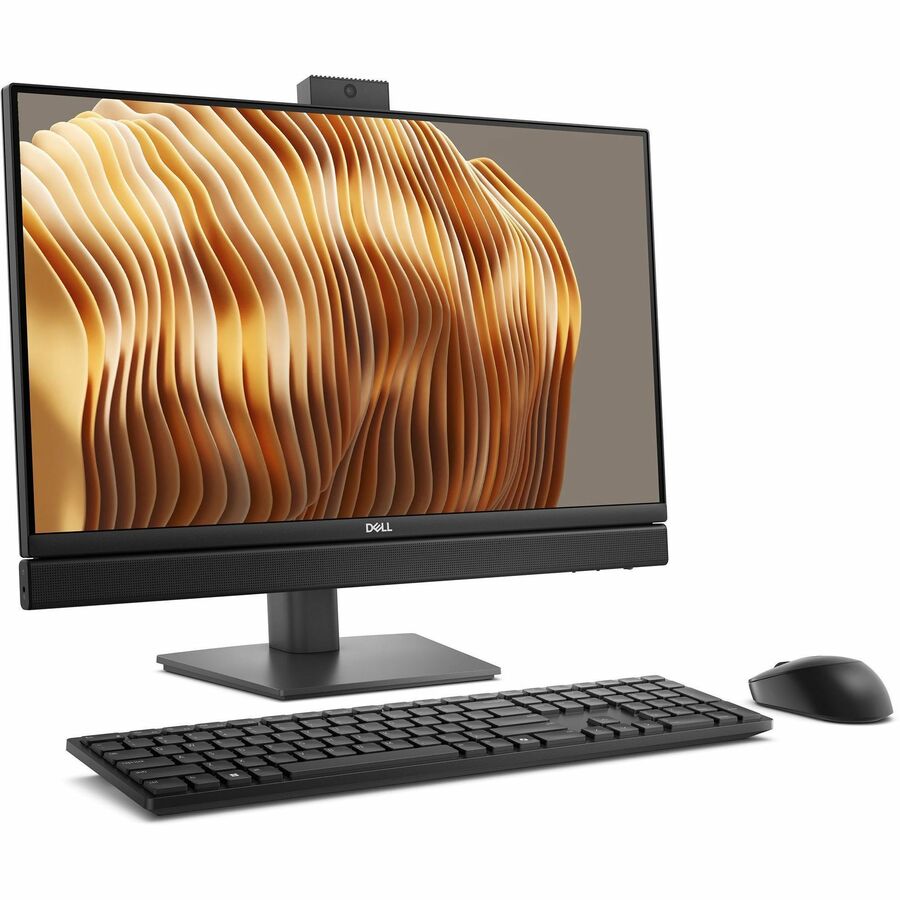 Alternate-Image1 Image for Dell Pro 24 QC24251 All-in-One Computer - Intel Core i3 14th Gen i3-14100T - 8 GB - 256 GB SSD - 23.8" Full HD - Desktop - Dark Gray