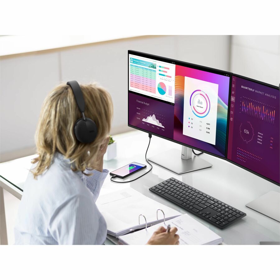 Alternate-Image5 Image for Dell Pro 24 QB24250 All-in-One Computer - Intel Core Ultra 5 245 - vPro Technology - 16 GB - 512 GB SSD - 23.8" Full HD Touchscreen - Desktop - Silver