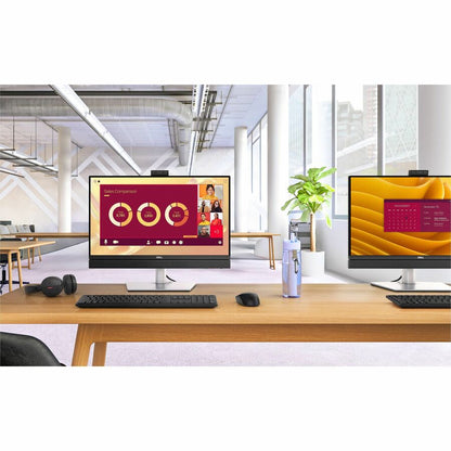 Alternate-Image7 Image for Dell Pro 24 QB24250 All-in-One Computer - Intel Core Ultra 5 245 - vPro Technology - 16 GB - 512 GB SSD - 23.8" Full HD Touchscreen - Desktop - Silver