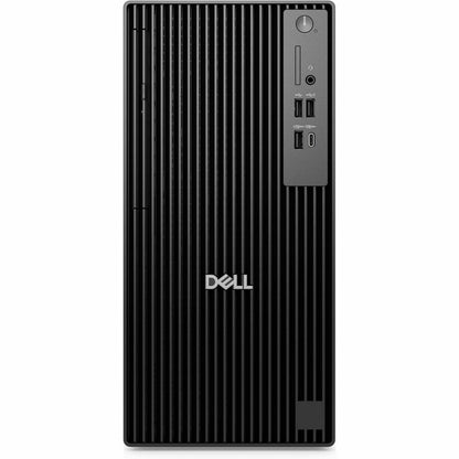 Front Image for Dell Pro Tower Plus QBT1250 Desktop Computer - Intel Core Ultra 9 285 - 32 GB - 1 TB SSD - Tower - Black