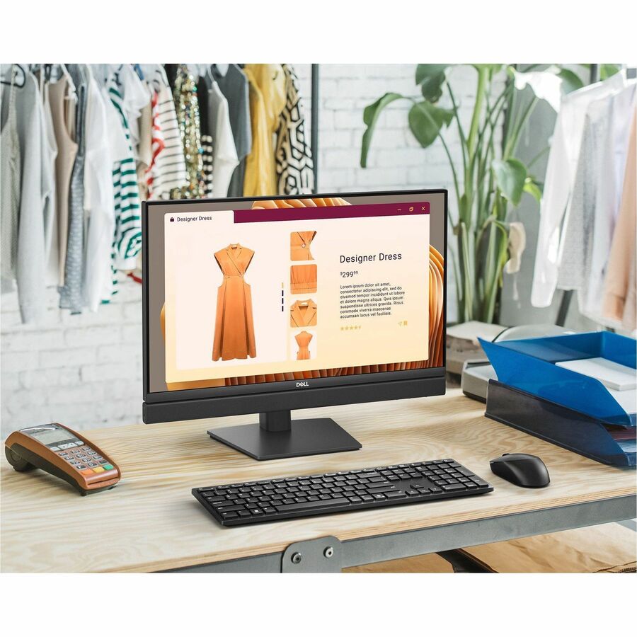 Life-Style Image for Dell Pro 24 QC24250 All-in-One Computer - Intel Core Ultra 7 265 - vPro Technology - 16 GB - 256 GB SSD - 23.8" Full HD - Desktop - Dark Gray