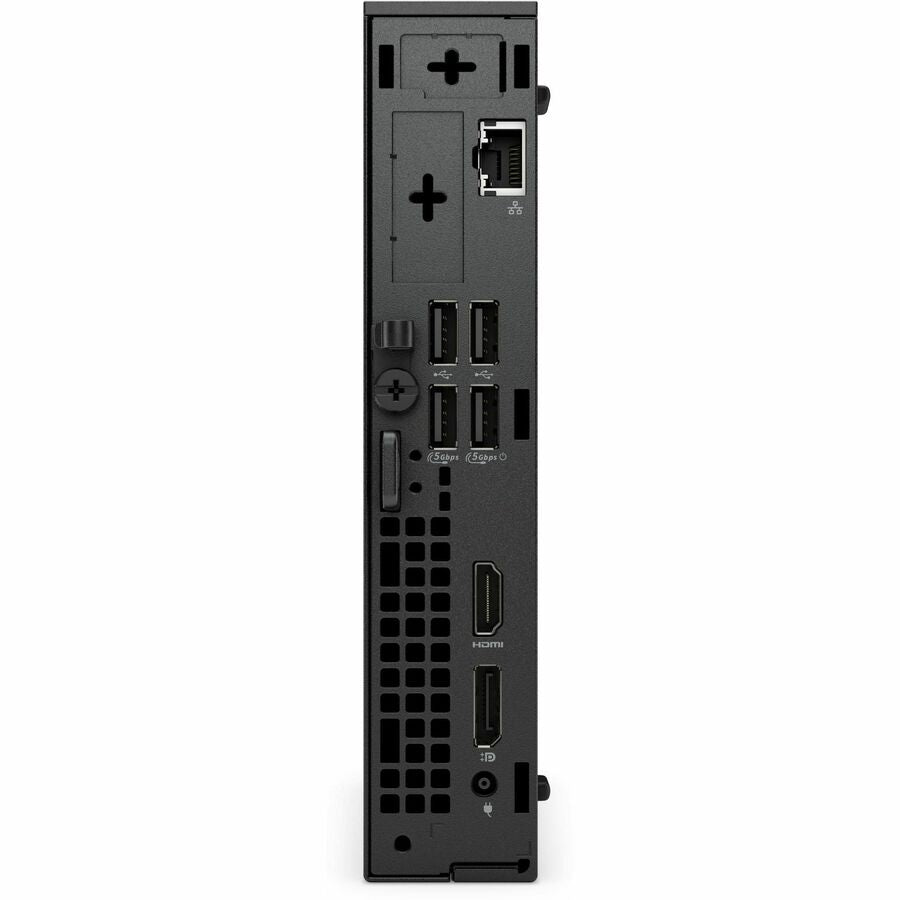 Rear Image for Dell Pro Micro QCM1250 Desktop Computer - Intel Core Ultra 5 235T - 16 GB - 512 GB SSD - Micro PC - Black