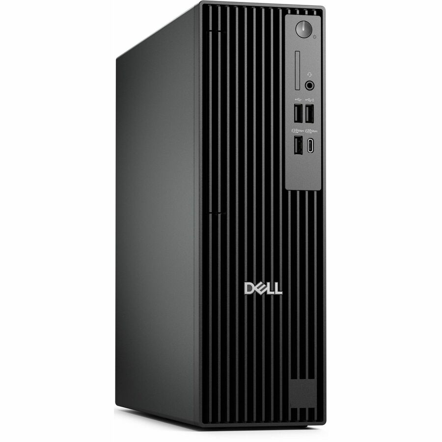 Right Image for Dell Pro Slim Plus QBS1250 Desktop Computer - Intel Core Ultra 7 265 - vPro Technology - 16 GB - 512 GB SSD - Slim PC - Standard Black