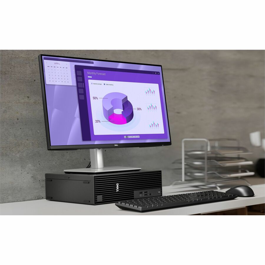 Alternate-Image3 Image for Dell Pro Slim Plus QBS1250 Desktop Computer - Intel Core Ultra 5 235 - 16 GB - 512 GB SSD - Slim PC - Standard Black