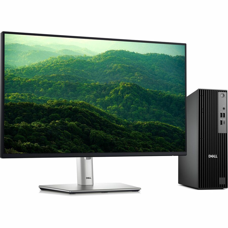 Alternate-Image5 Image for Dell Pro QCS1255 Desktop Computer - AMD Ryzen 5 PRO 8500G - 16 GB - 512 GB SSD - Slim PC - Standard Black