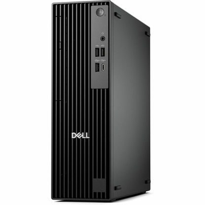 Left Image for Dell Pro QCS1255 Desktop Computer - AMD Ryzen 5 PRO 8500G - 16 GB - 512 GB SSD - Slim PC - Standard Black
