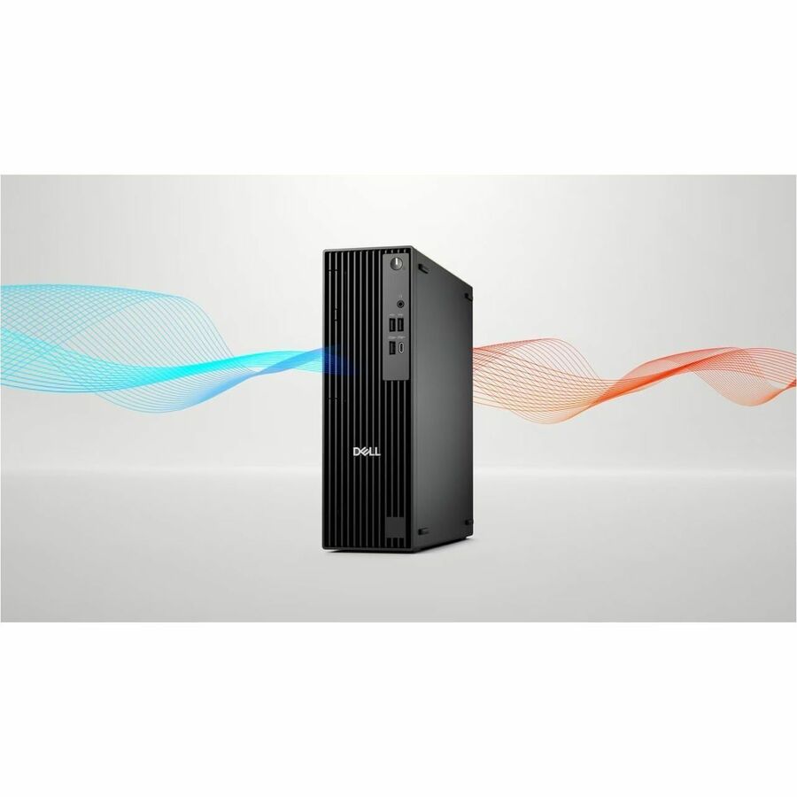 Alternate-Image3 Image for Dell Pro QCS1255 Desktop Computer - AMD Ryzen 5 PRO 8500G - 16 GB - 512 GB SSD - Slim PC - Standard Black