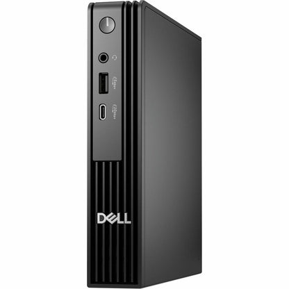 Alternate-Image1 Image for Dell Pro Micro QCM1250 Desktop Computer - Intel Core i5 14th Gen i5-14500T - 8 GB - 256 GB SSD - Micro PC - Black
