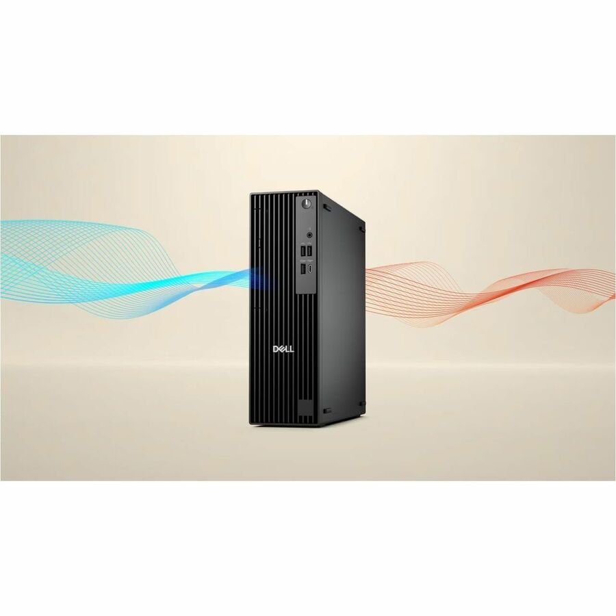 Alternate-Image3 Image for Dell Pro QCS1250 Desktop Computer - Intel Core Ultra 5 235 - 16 GB - 512 GB SSD - Slim PC - Standard Black