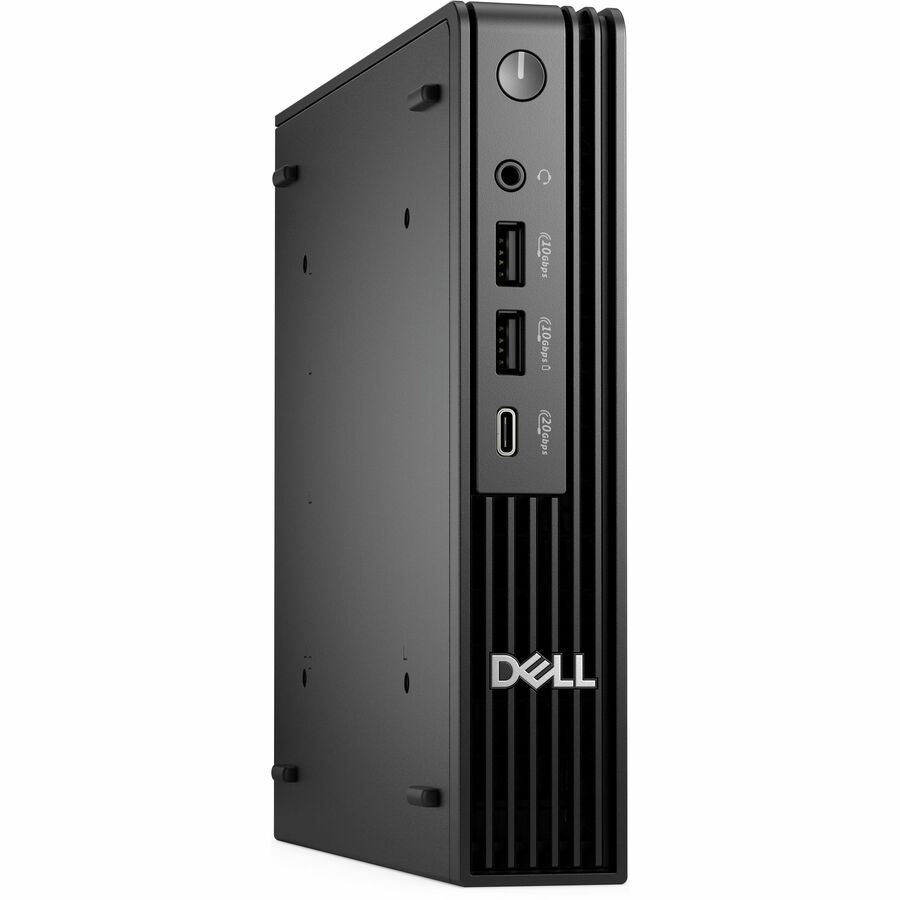 Alternate-Image1 Image for Dell Pro QBM1250 Desktop Computer - Intel Core Ultra 5 235 - vPro Technology - 16 GB - 512 GB SSD - Micro PC - Black