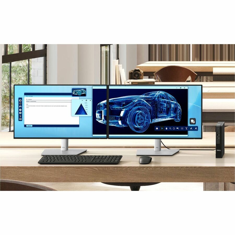 Alternate-Image8 Image for Dell Pro QBM1250 Desktop Computer - Intel Core Ultra 7 265 - vPro Technology - 32 GB - 1 TB SSD - Micro PC