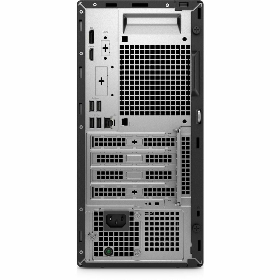 Rear Image for Dell Pro Tower QCT1250 Desktop Computer - Intel Core i5 14th Gen i5-14500 - 8 GB - 256 GB SSD - Tower - Black