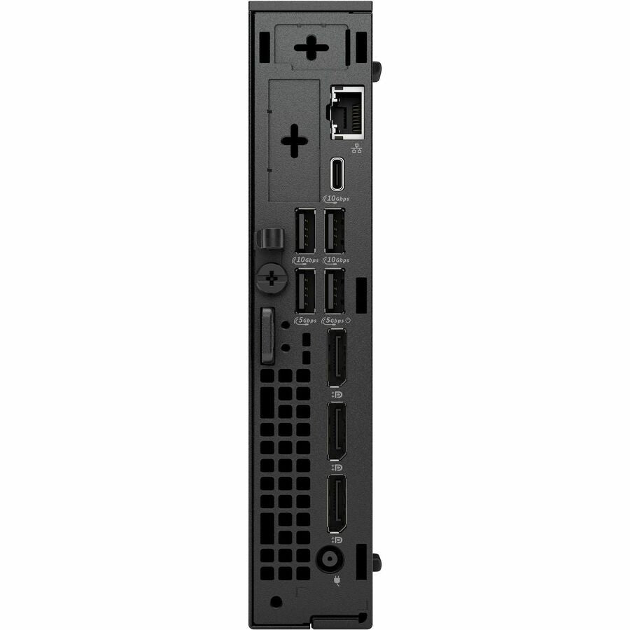 Rear Image for Dell Pro QBM1250 Desktop Computer - Intel Core Ultra 7 265 - vPro Technology - 16 GB - 512 GB SSD - Micro PC