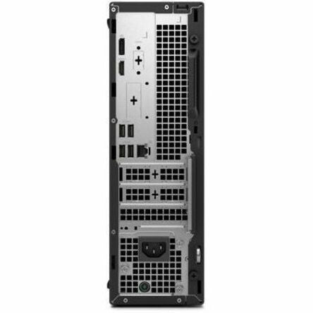 Rear Image for Dell Pro QCS1250 Desktop Computer - Intel Core i5 14th Gen i5-14500 - 8 GB - 256 GB SSD - Slim PC - Standard Black