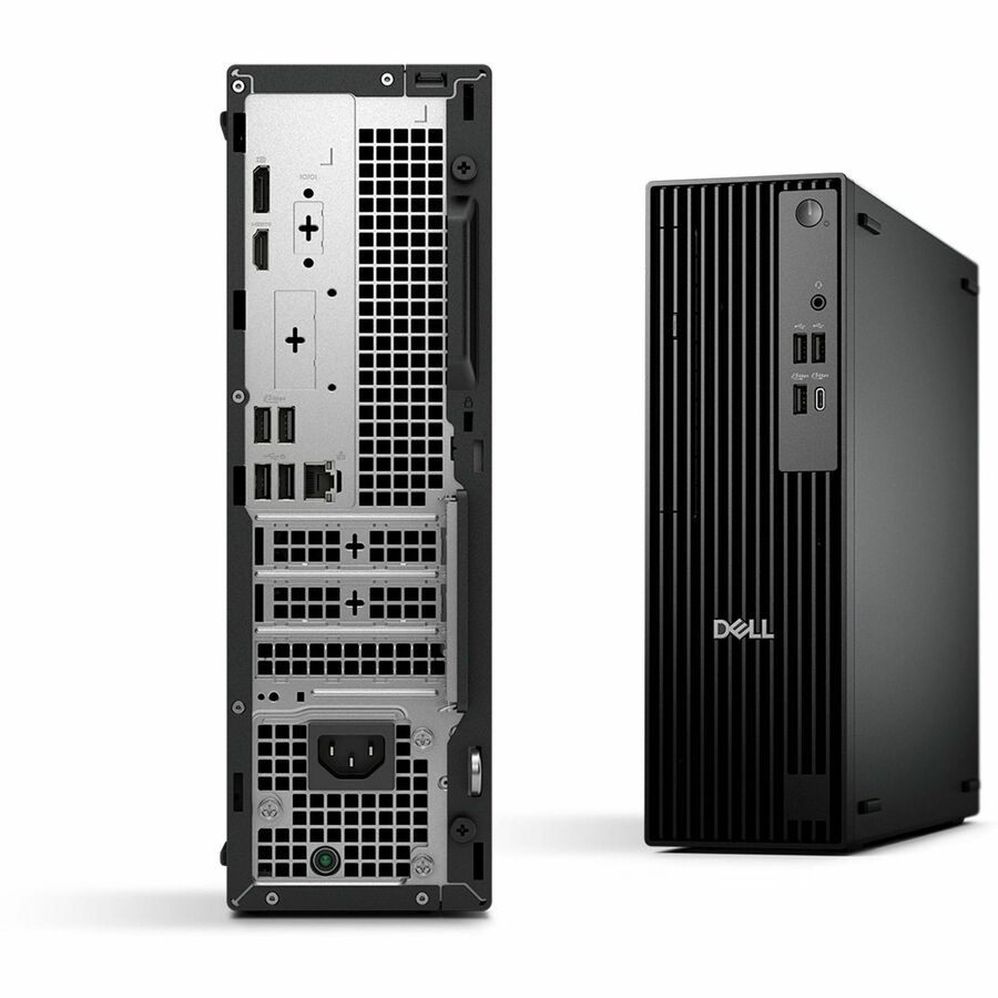 Alternate-Image2 Image for Dell Pro QCS1250 Desktop Computer - Intel Core i5 14th Gen i5-14500 - 8 GB - 256 GB SSD - Slim PC - Standard Black