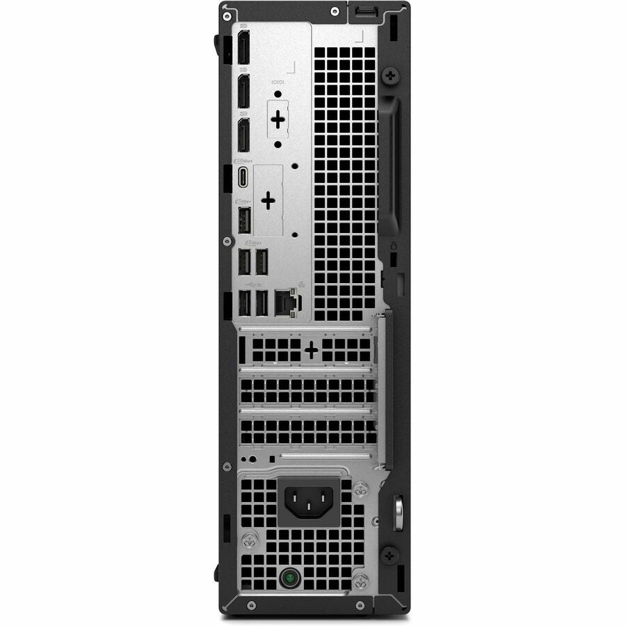 Rear Image for Dell Pro Slim Plus QBS1250 Desktop Computer - Intel Core Ultra 7 265 - 32 GB - 512 GB SSD - Slim PC - Standard Black