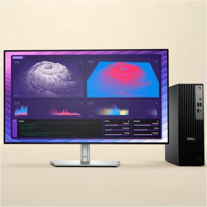 Alternate-Image4 Image for Dell Pro QCS1250 Desktop Computer - Intel Core i5 14th Gen i5-14500 - 16 GB - 512 GB SSD - Slim PC - Standard Black