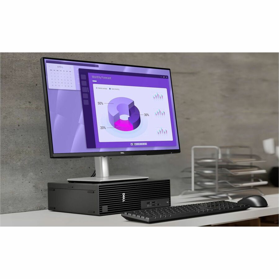 Alternate-Image3 Image for Dell Pro Slim Plus QBS1250 Desktop Computer - Intel Core Ultra 7 265 - 32 GB - 512 GB SSD - Slim PC - Standard Black