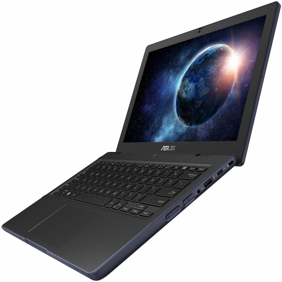 Left Image for Asus BR1204C BR1204CTA-YS24 12.2" Rugged Notebook - WUXGA - Intel N-Series N250 - 8 GB - Mineral Gray