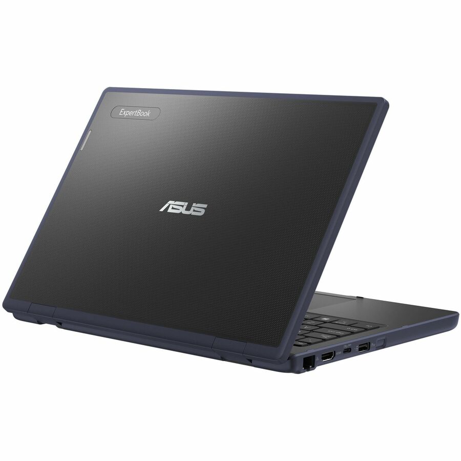 Rear Image for Asus BR1204C BR1204CTA-YS24 12.2" Rugged Notebook - WUXGA - Intel N-Series N250 - 8 GB - Mineral Gray