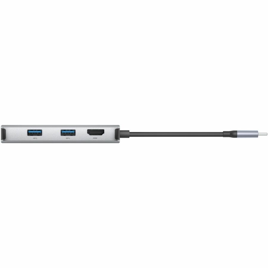 Alternate-Image4 Image for Belkin 5-Port USB-C Hub - USB-C to 2xUSB-A, 1x4K HDMI, 1xSD Reader, 1xMicroSD Reader - 5Gbps - Docking Station - Grey